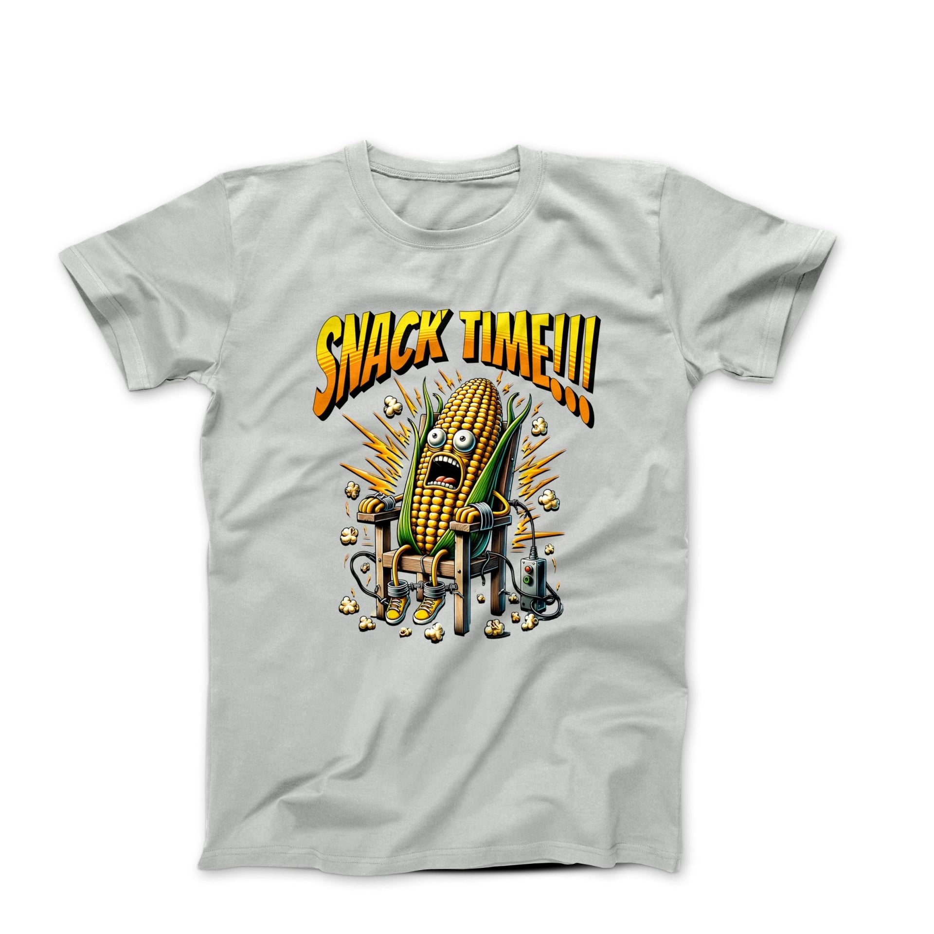 Snack Time Popcorn Illustration T-shirt - Plants, Garden & Food - Harvey Ltd