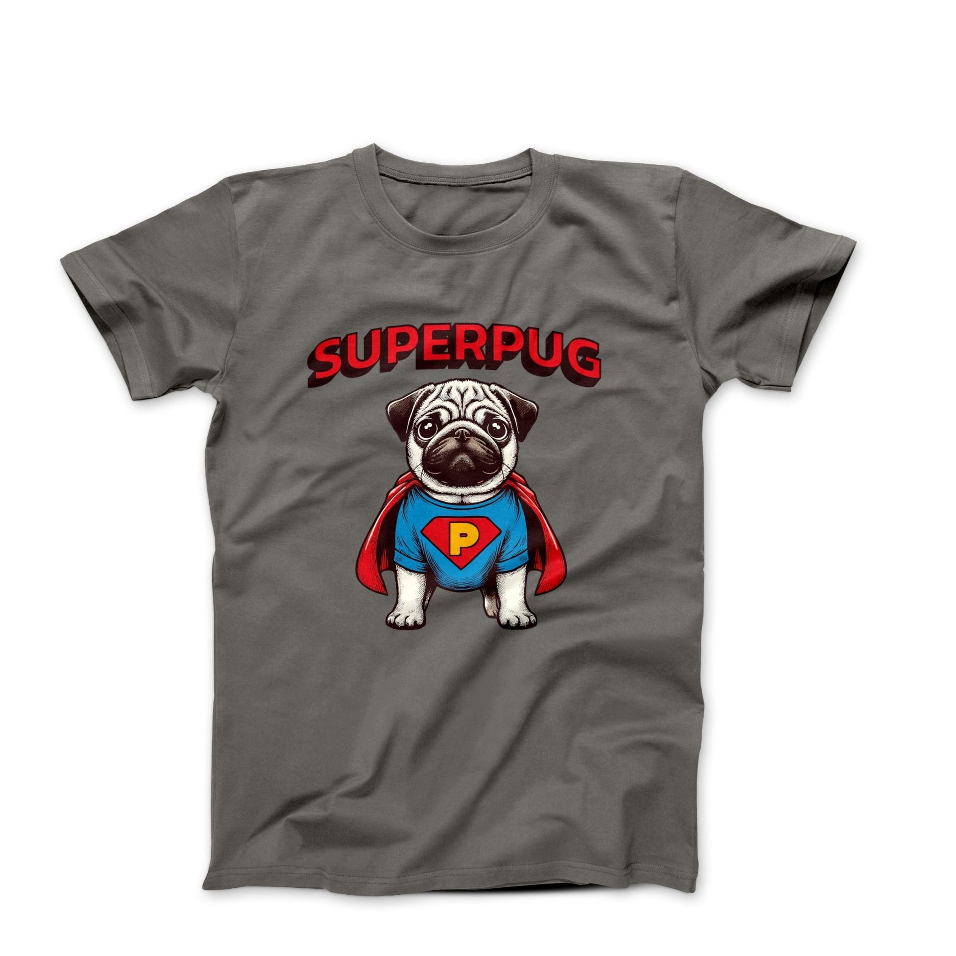SuperPug Illustration T-shirt - Pets - Harvey Ltd