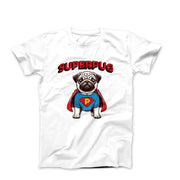 SuperPug Illustration T-shirt - Pets - Harvey Ltd