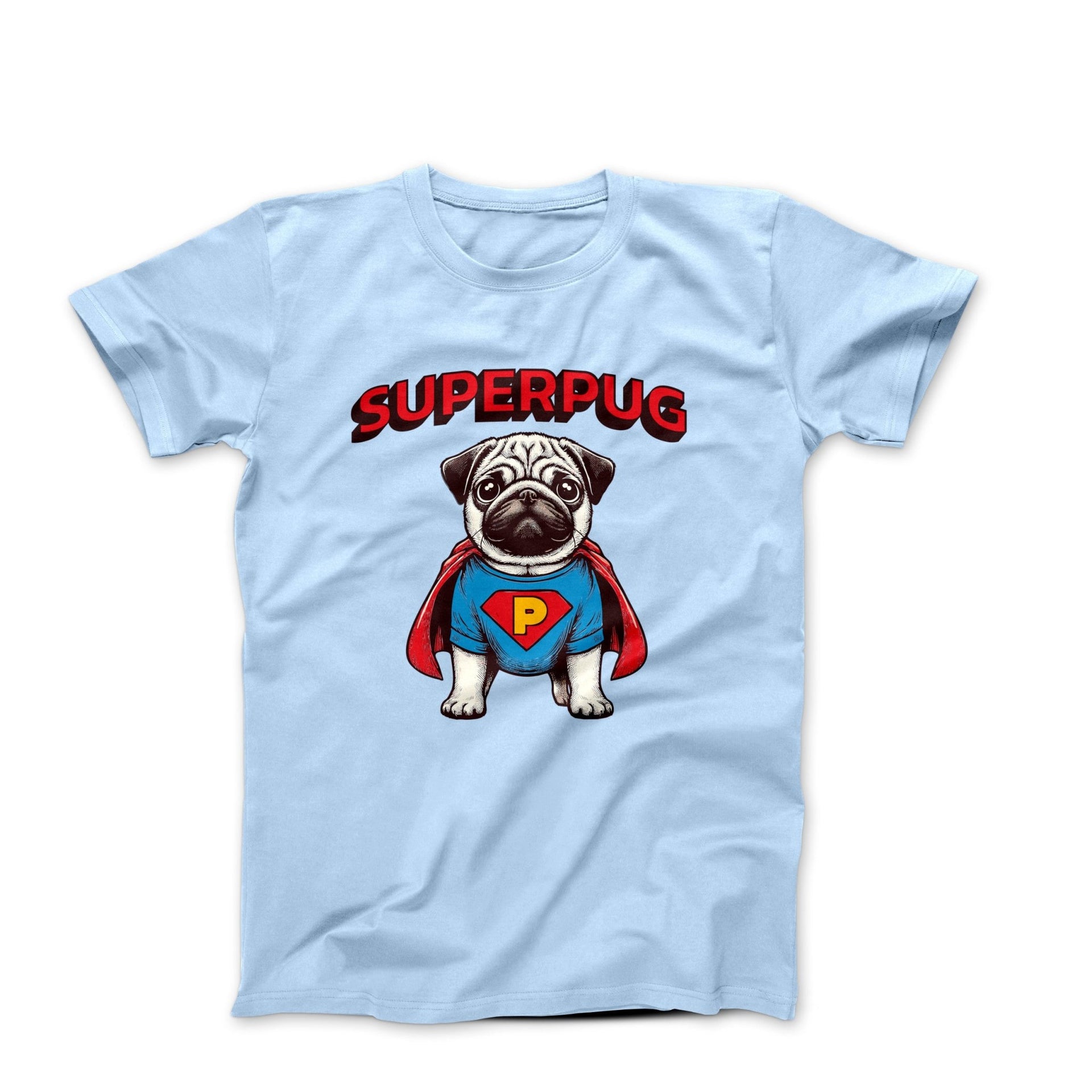 SuperPug Illustration T-shirt - Pets - Harvey Ltd
