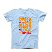 Take The Risk Illustration T-shirt - Movies, TV & Others - Harvey Ltd