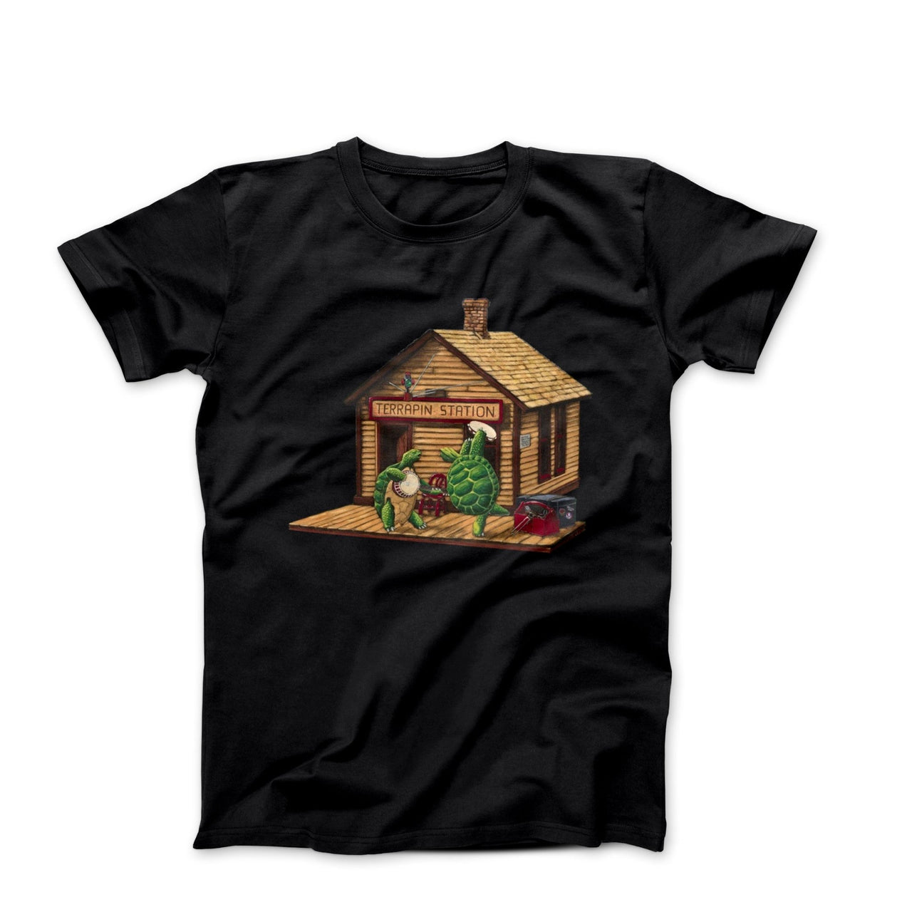 Terrapin Station Album Cover Art T-shirt - Comics, Movies & Music - Harvey Ltd