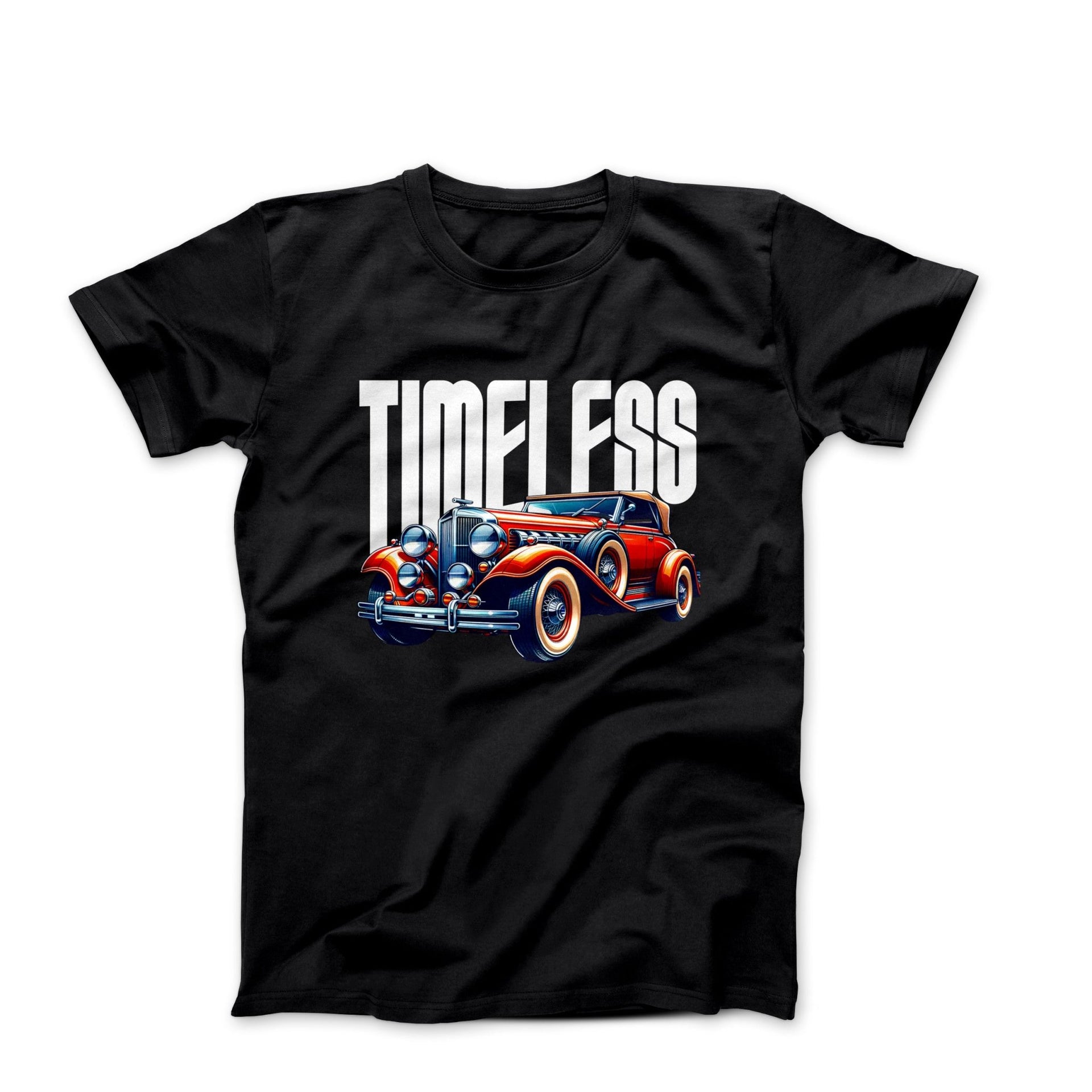Timeless Classic Car Illustration T-shirt - Cars, Trucks & Cycles - Harvey Ltd