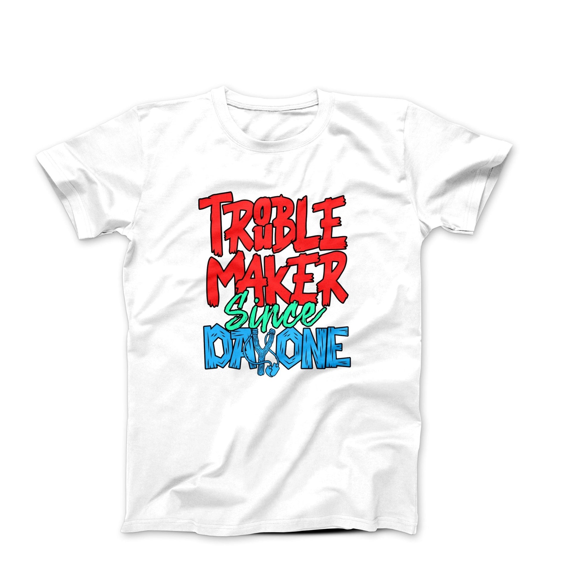 Trouble Maker Illustration T-shirt - Movies, TV & Others - Harvey Ltd