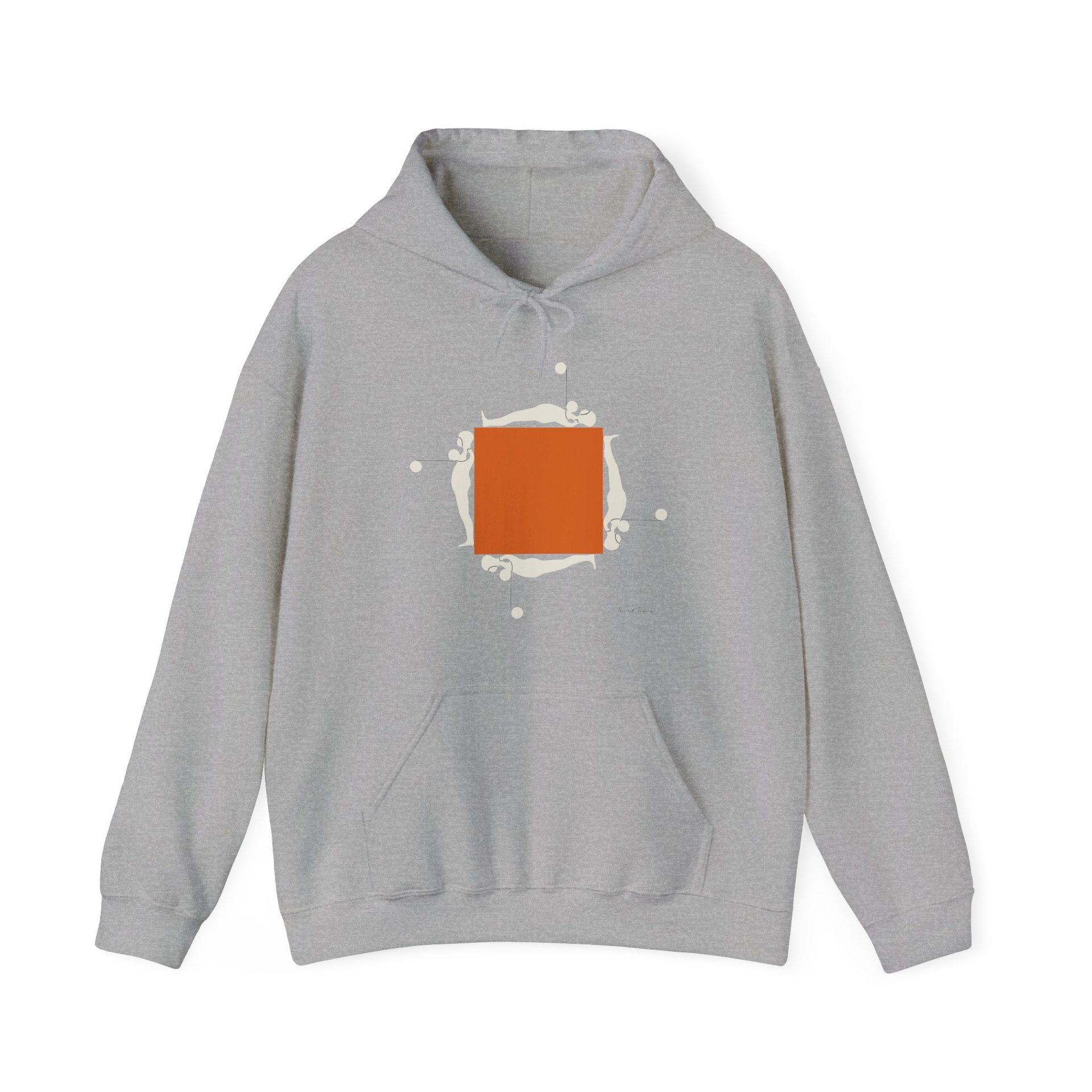 Trova Falling Man Poster (1967) Hoodie - Greatest Artists - Harvey Ltd