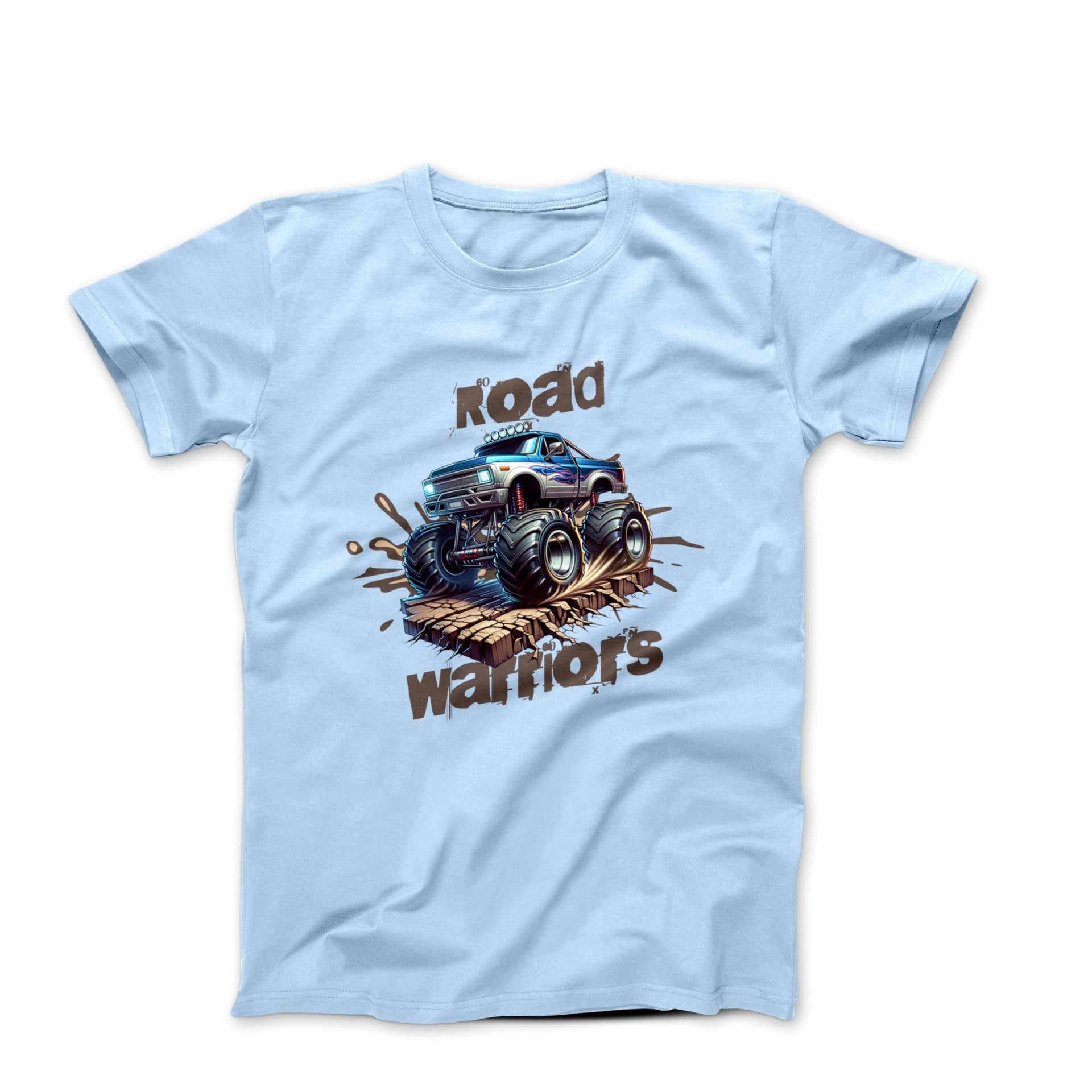 Truck Road Warriors Illustration T-shirt - Cars, Trucks & Cycles - Harvey Ltd