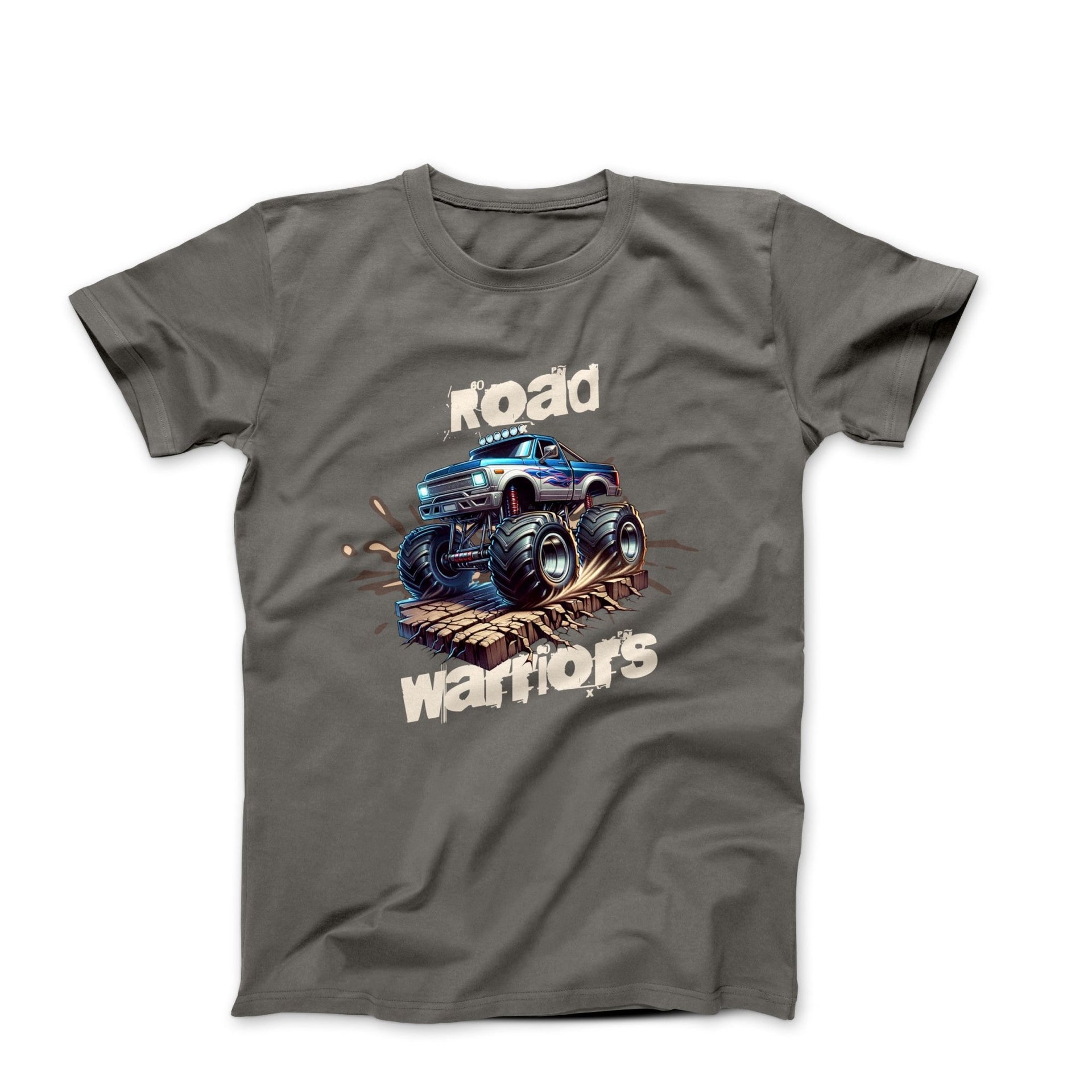 Truck Road Warriors Illustration T-shirt - Cars, Trucks & Cycles - Harvey Ltd