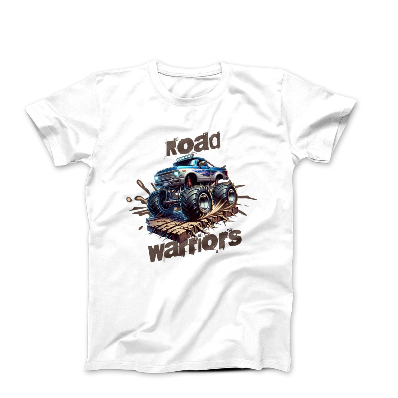 Truck Road Warriors Illustration T-shirt - Cars, Trucks & Cycles - Harvey Ltd