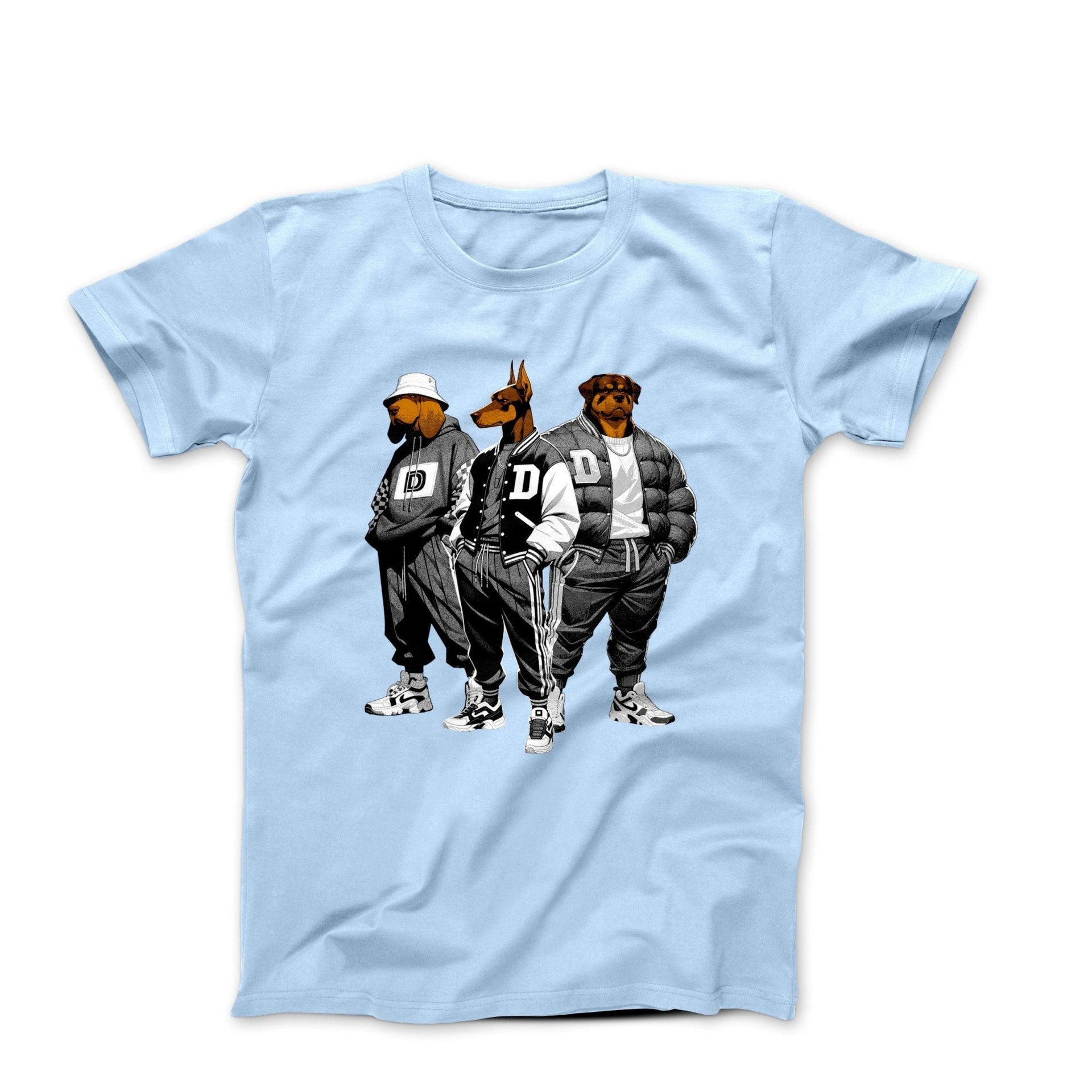 Urban Fashion Dogs Illustration T-shirt - Pets & Animals - Harvey Ltd