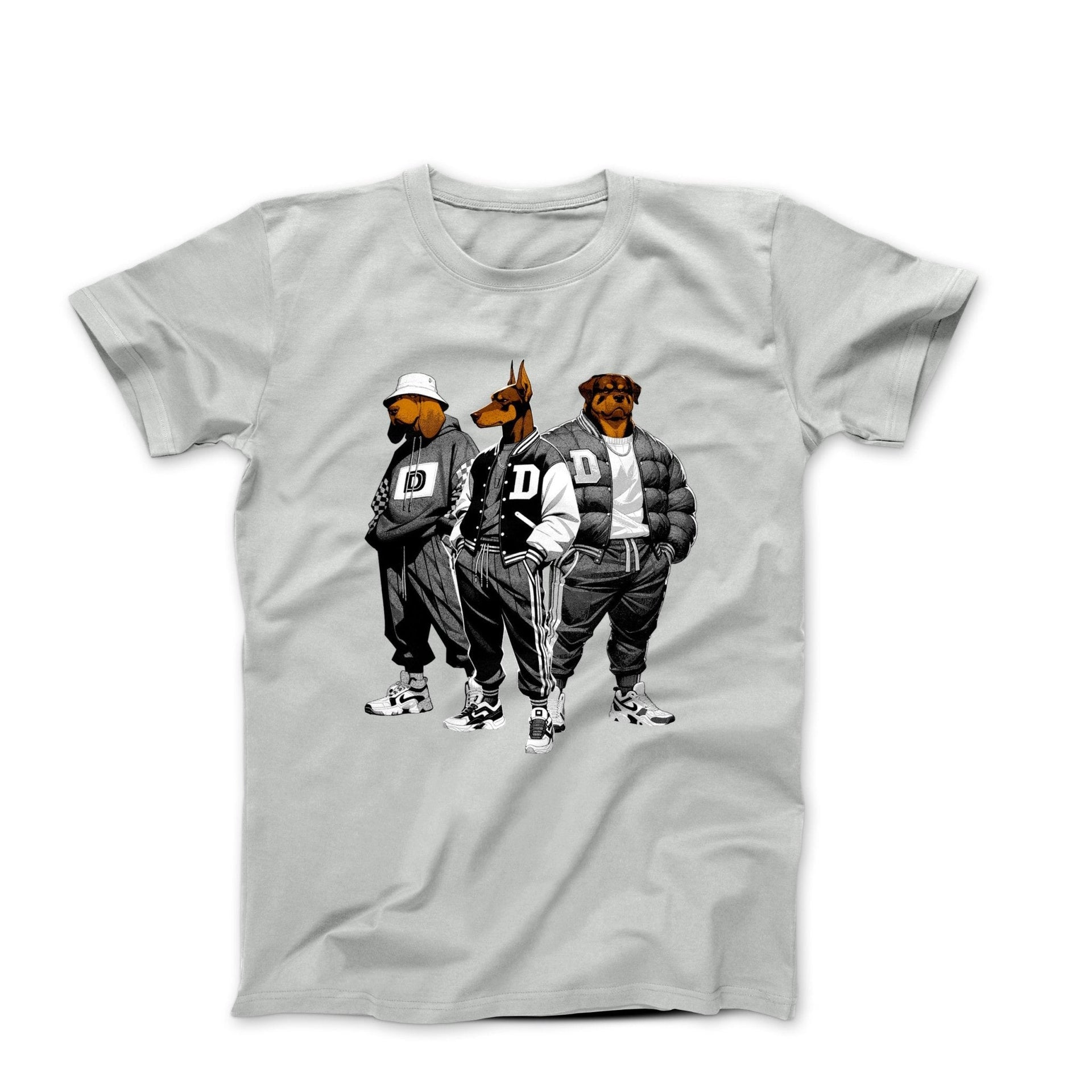 Urban Fashion Dogs Illustration T-shirt - Pets & Animals - Harvey Ltd