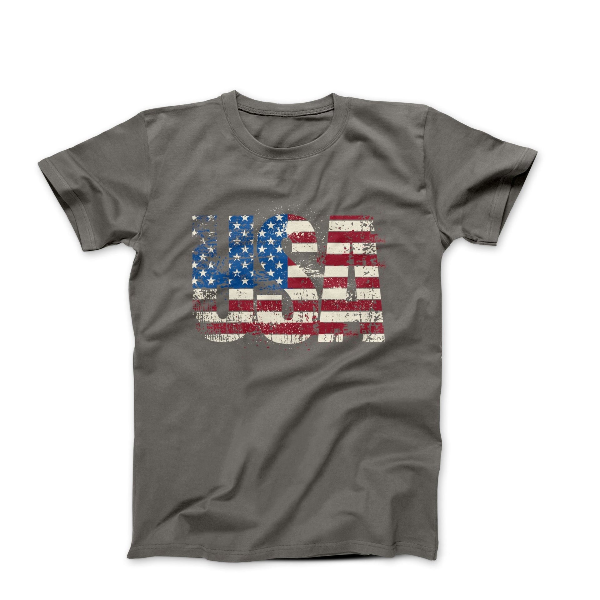 USA Made In America Illustration T-shirt - Movies, TV & Others - Harvey Ltd