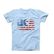 USA Made In America Illustration T-shirt - Movies, TV & Others - Harvey Ltd