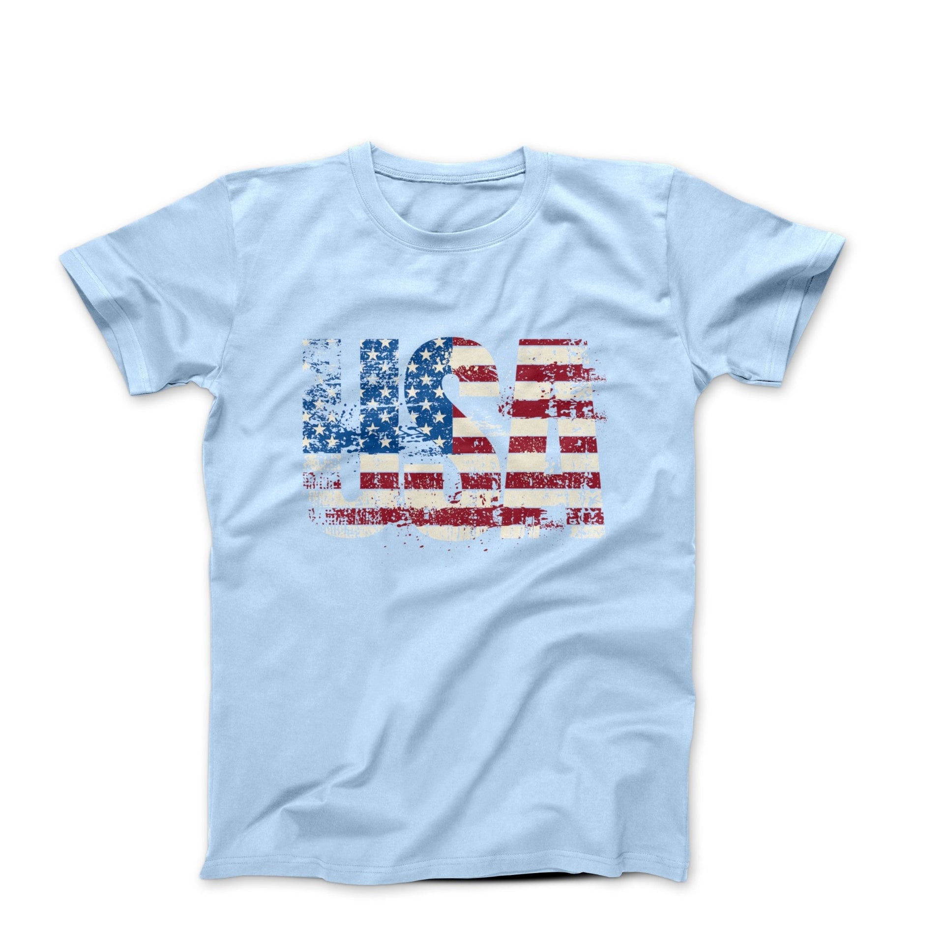 USA Made In America Illustration T-shirt - Movies, TV & Others - Harvey Ltd