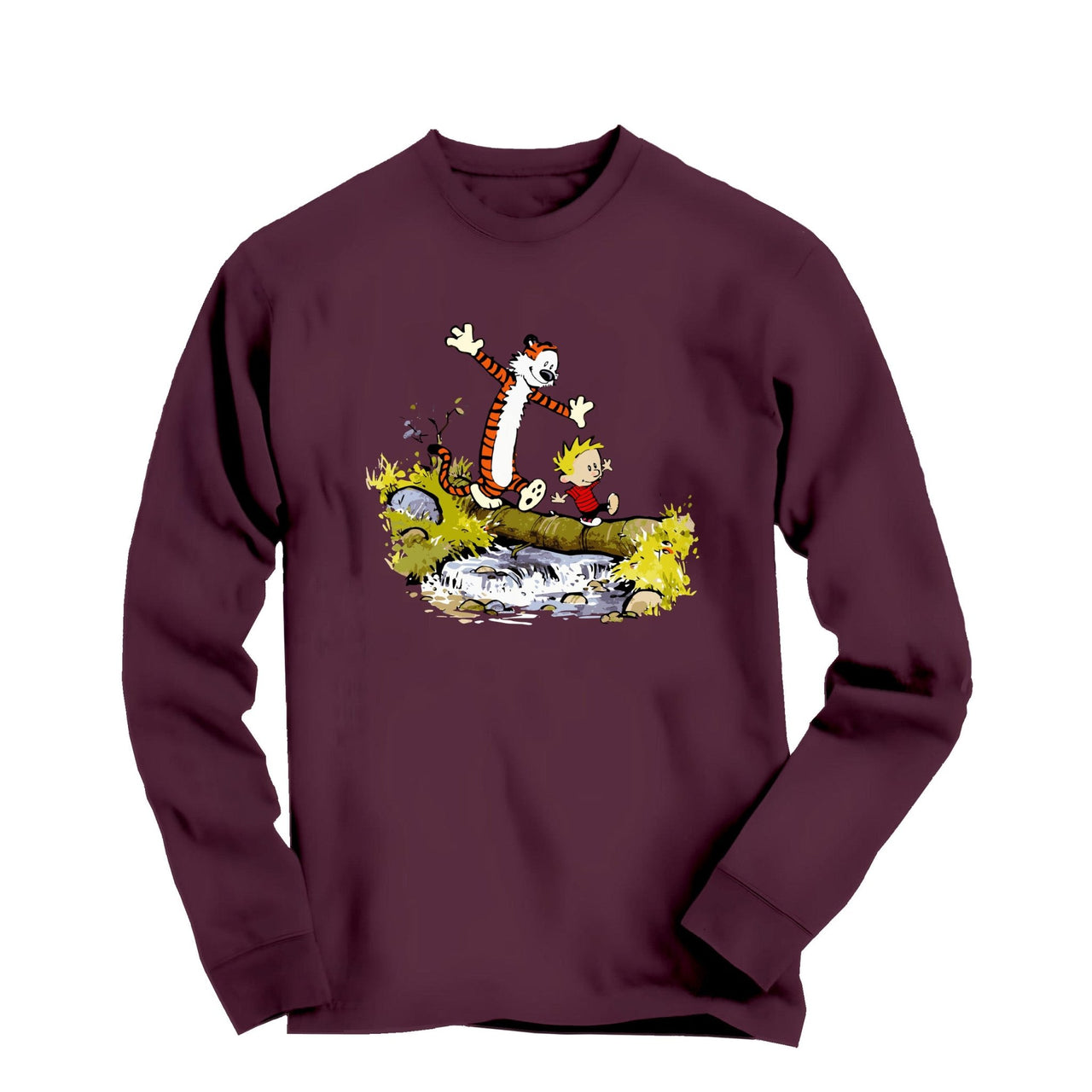 Walking Across A Log Long Sleeve Tee - Comics, Movies & Music - Harvey Ltd