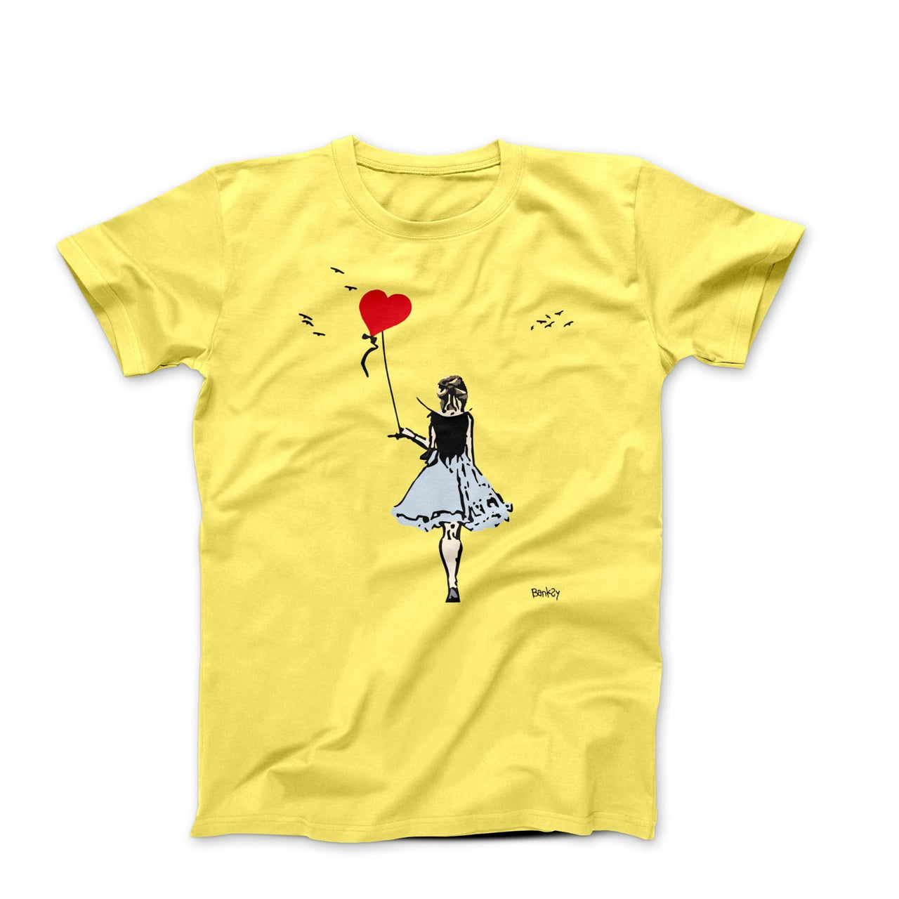 Banksy Walking With Love (2012) Street Art T-shirt - Street, Pop & Media Art - Harvey Ltd