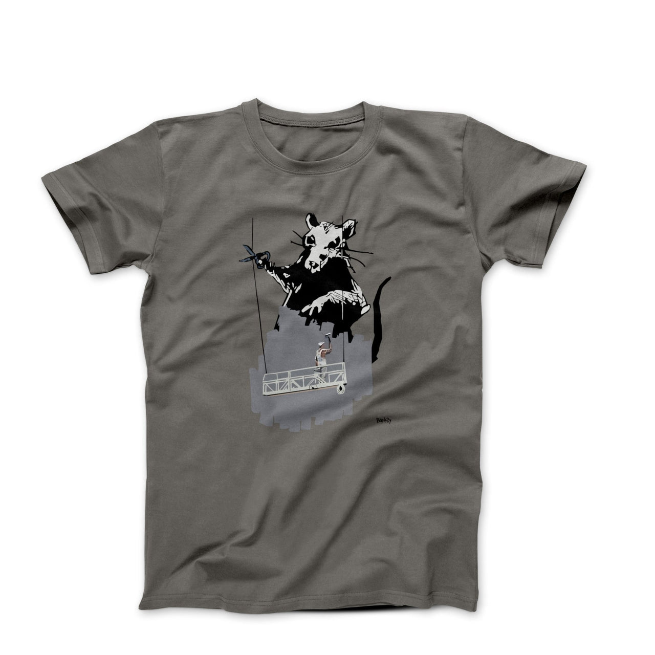 Banksy This Is My Wall! Street Art T-shirt - Street, Pop & Media Art - Harvey Ltd