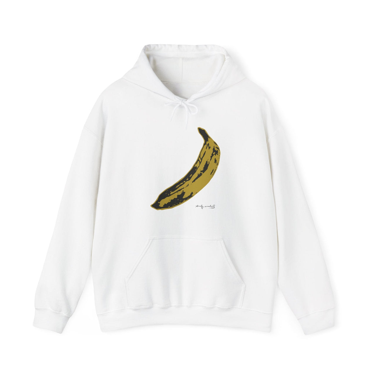 Warhol's Banana (1967) Pop Art Hoodie - Street, Pop & Media Art - Harvey Ltd