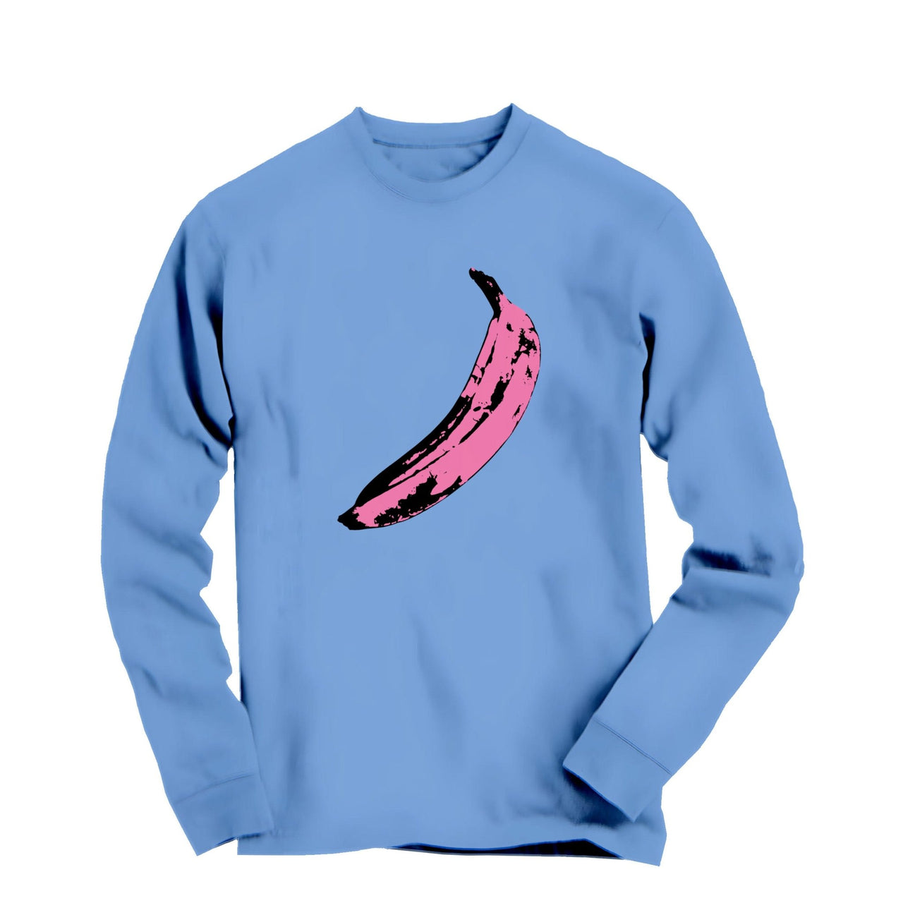 Warhol's Pink Banana (1967) Long Sleeve Tee - Street, Pop & Media Art - Harvey Ltd