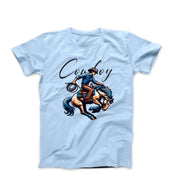 Western Cowboy Illustration T-shirt - Movies, TV & Others - Harvey Ltd