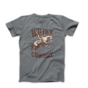 Wildly Cowboy Illustration T-shirt - Americana & Patriotic - Harvey Ltd