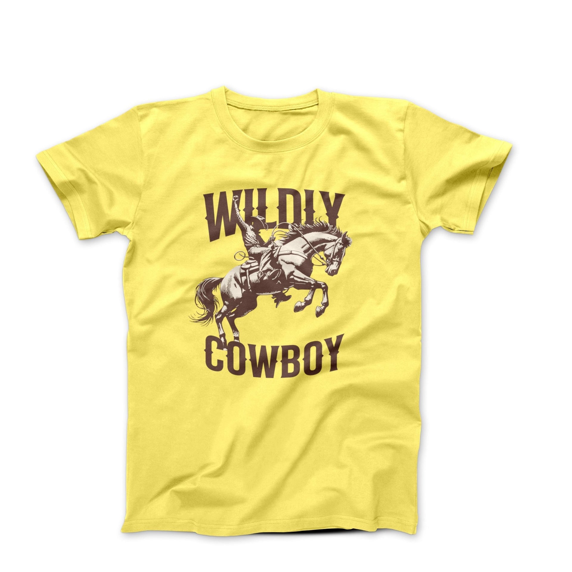Wildly Cowboy Illustration T-shirt - Americana & Patriotic - Harvey Ltd