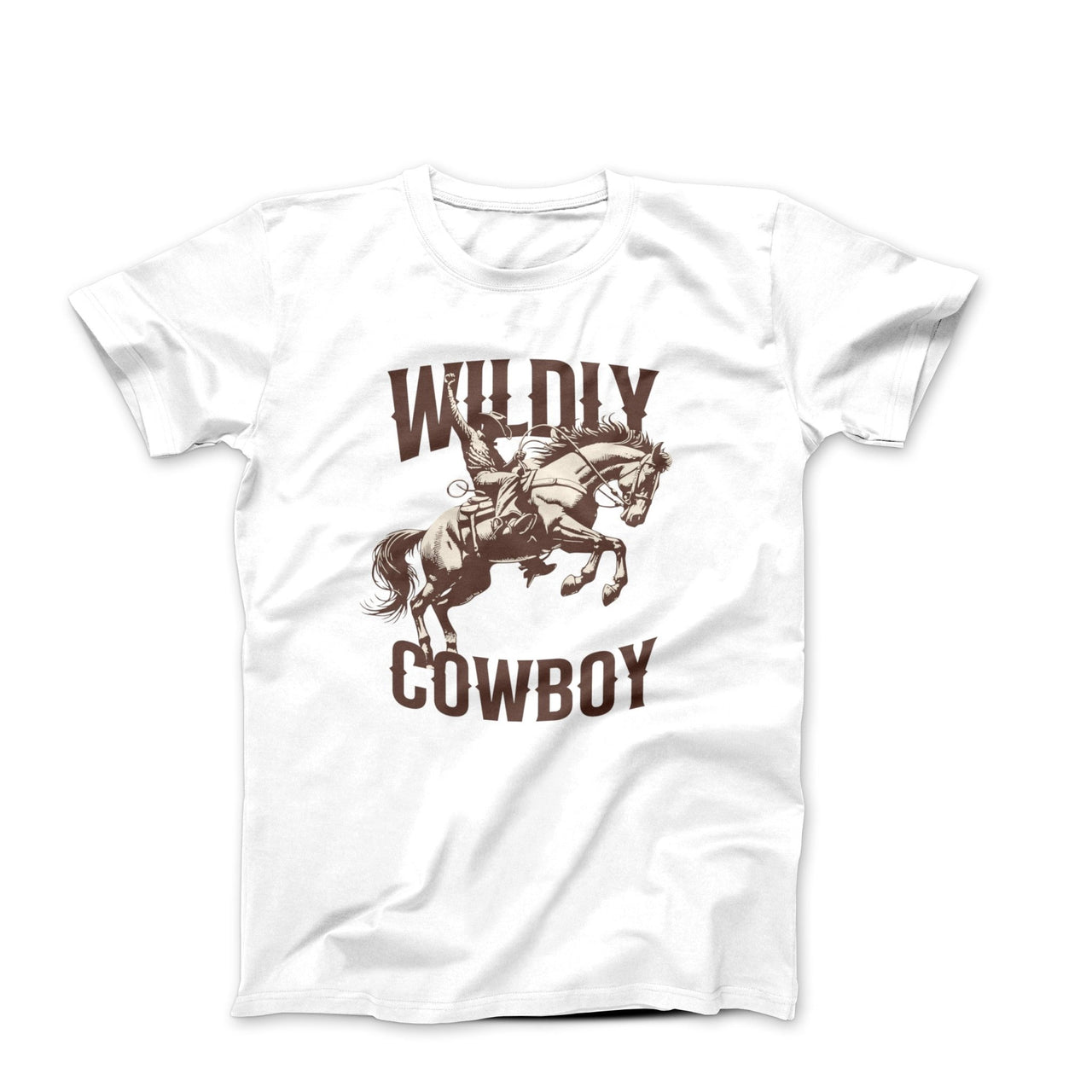 Wildly Cowboy Illustration T-shirt - Americana & Patriotic - Harvey Ltd