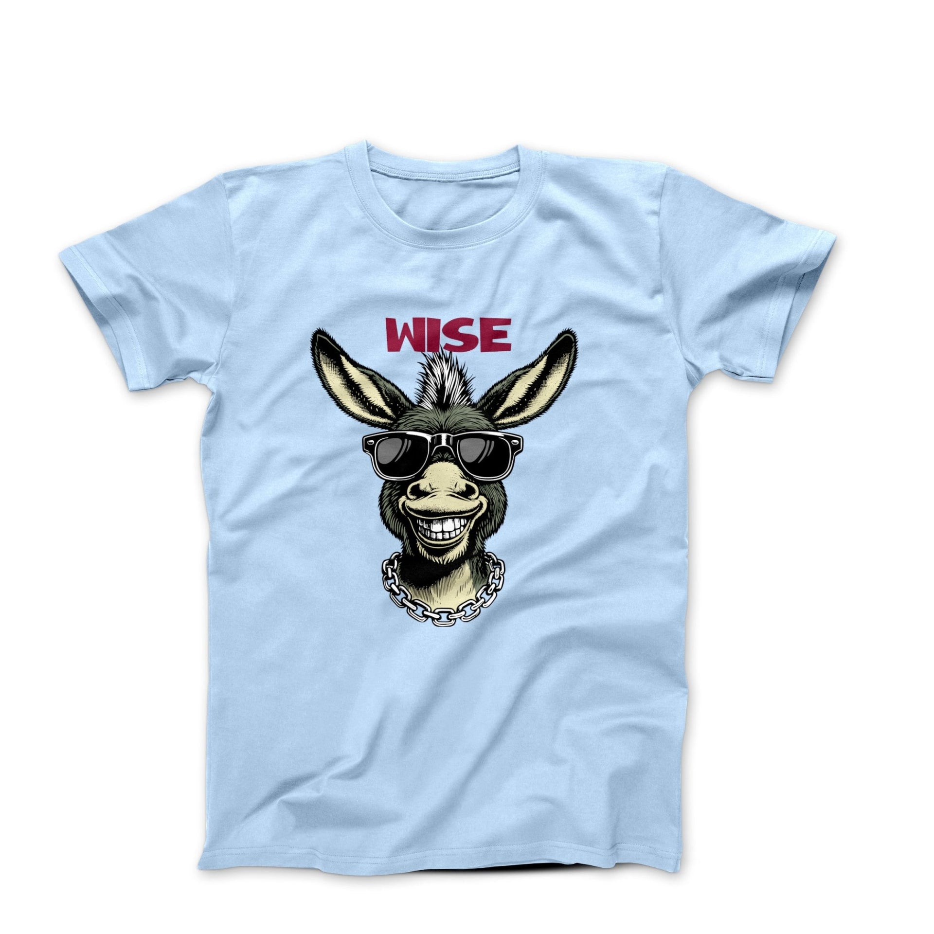 Wise A*s (Donkey) Illustration T-shirt - Movies, TV & Others - Harvey Ltd