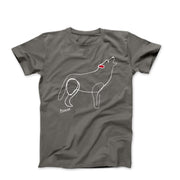 Picasso The Wolf Line Drawing T-shirt - Greatest Artists - Harvey Ltd