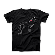 Picasso The Wolf Line Drawing T-shirt - Greatest Artists - Harvey Ltd