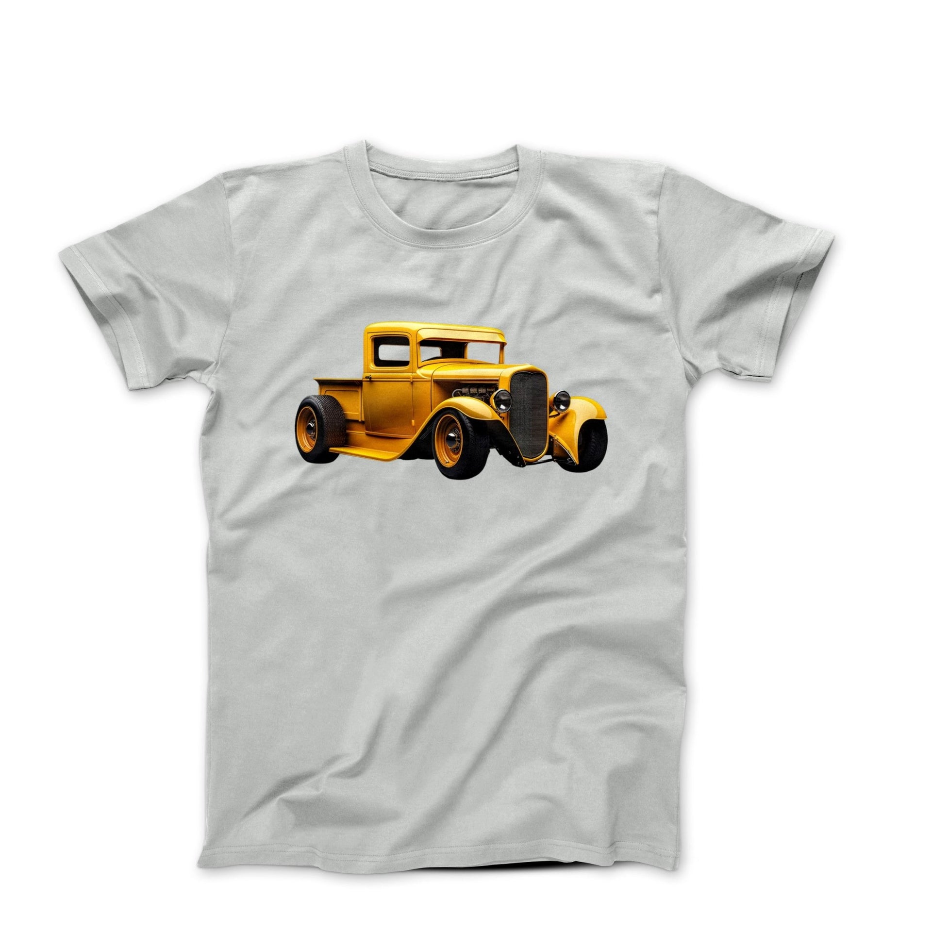 1930s Ford Hi-Boy Yellow Pickup Truck T-shirt - Cars, Trucks & Cycles - Harvey Ltd
