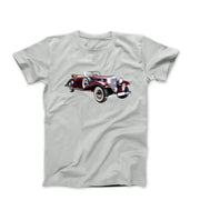 1936 Mercedes-Benz 540K Illustration T-shirt - Clothing - Harvey Ltd