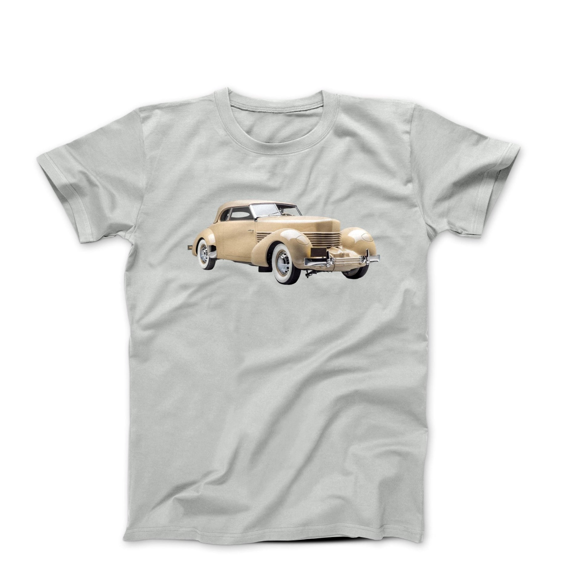1937 Cord 812 Phaeton Convertible T-shirt - Clothing - Harvey Ltd