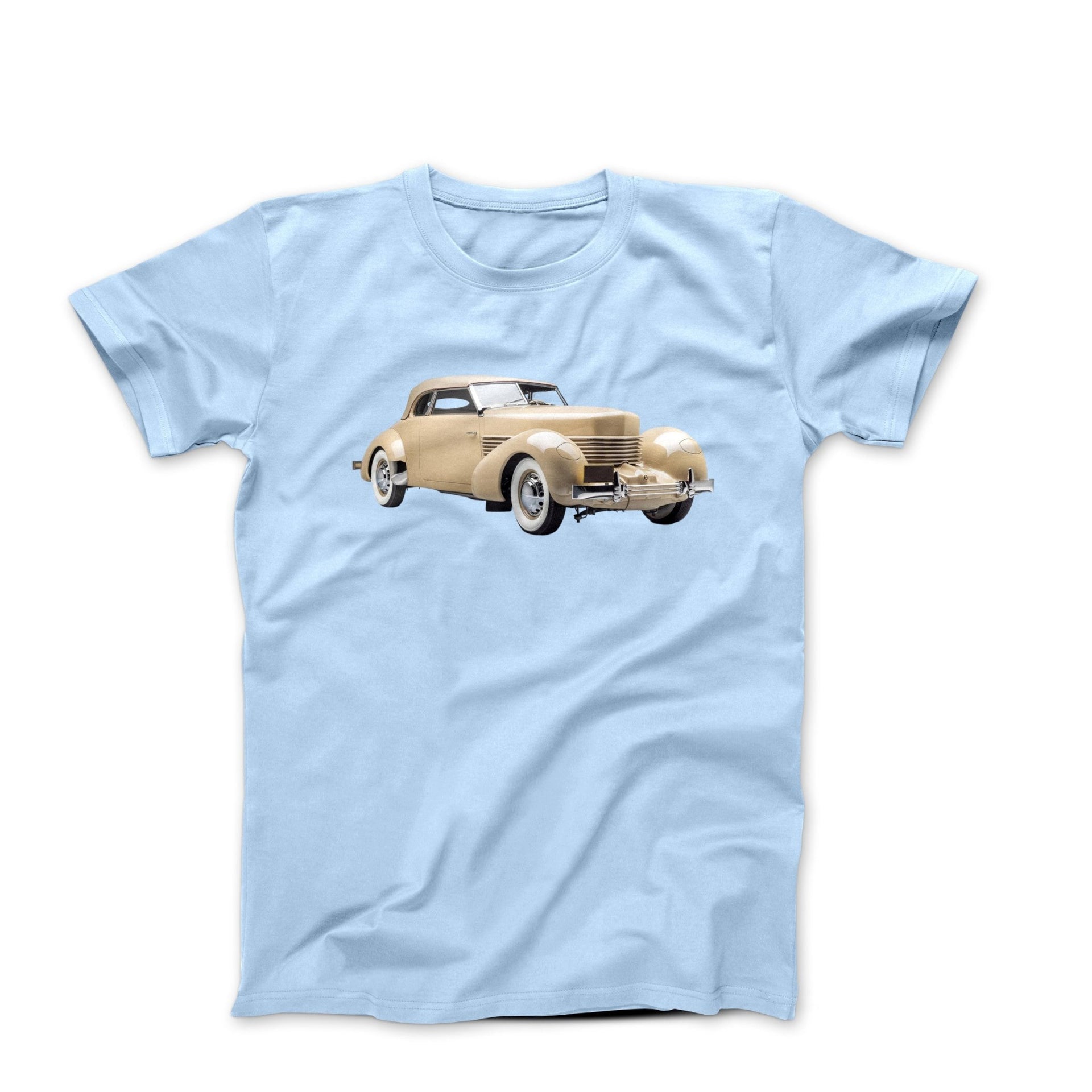1937 Cord 812 Phaeton Convertible T-shirt - Clothing - Harvey Ltd