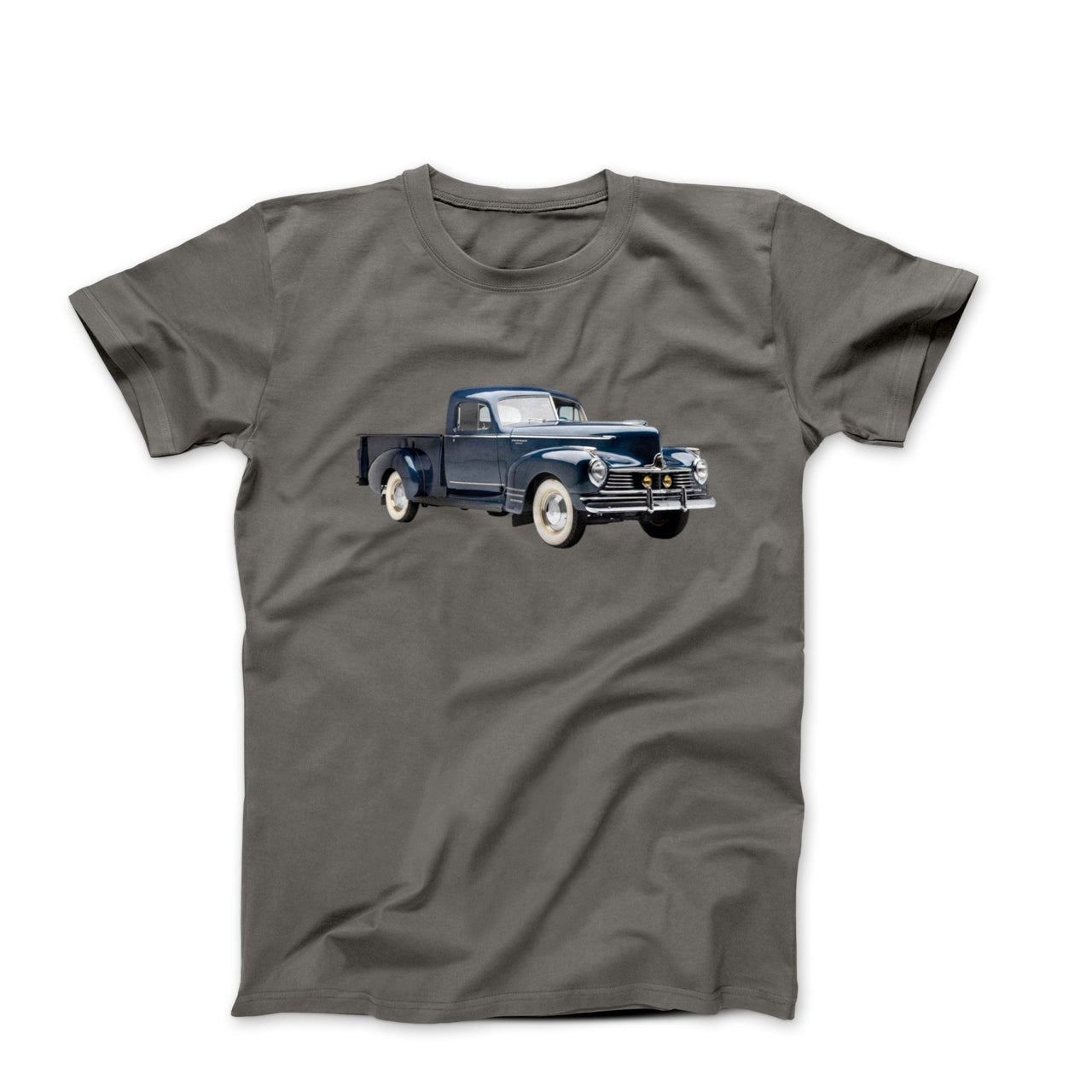 1946 Hudson Super Six Pickup Truck Illustration T-shirt - Clothing - Harvey Ltd