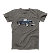 1946 Hudson Super Six Pickup Truck Illustration T-shirt - Clothing - Harvey Ltd