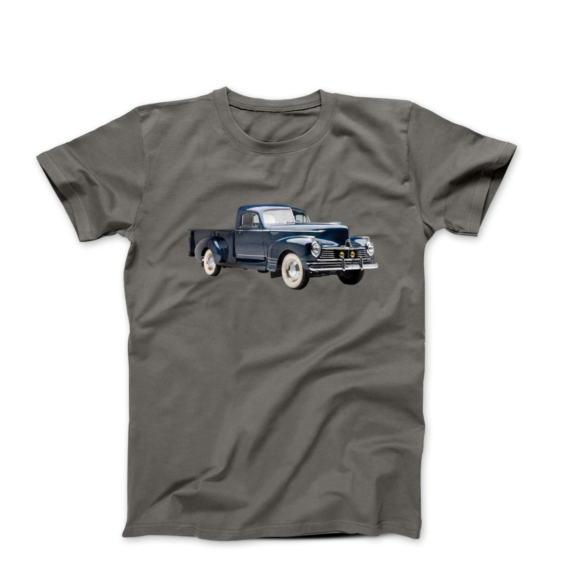 1946 Hudson Super Six Pickup Truck Illustration T-shirt - Clothing - Harvey Ltd
