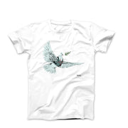 Banksy Armored Dove West Bank Graffiti T-shirt - Clothing - Harvey Ltd