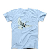 Banksy Armored Dove West Bank Graffiti T-shirt - Clothing - Harvey Ltd