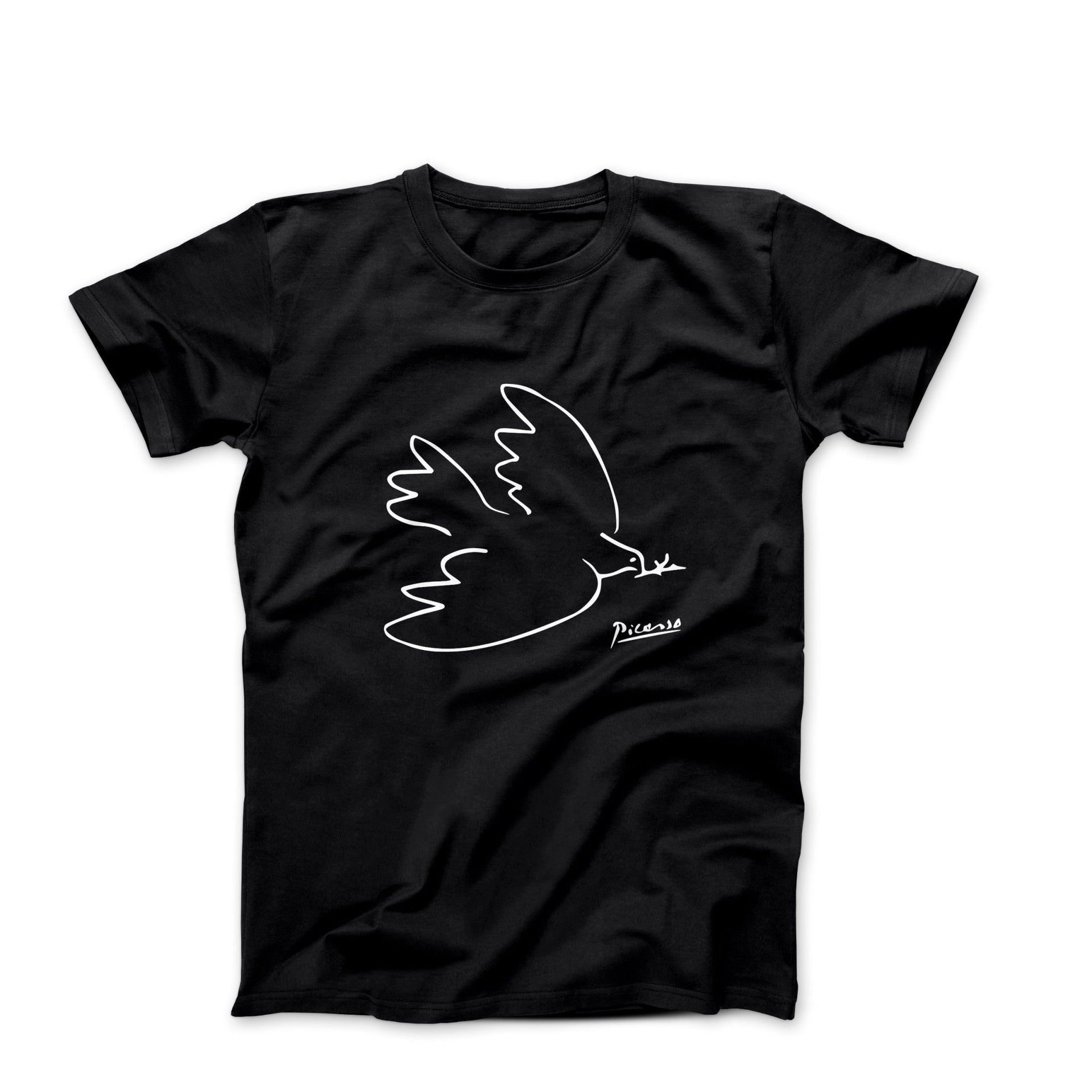Pablo Picasso Dove of Peace (1949) Artwork T-Shirt - Clothing - Harvey Ltd