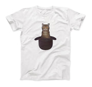 Rene Magritte Cat In The Hat (1920) Artwork T-shirt - Clothing - Harvey Ltd