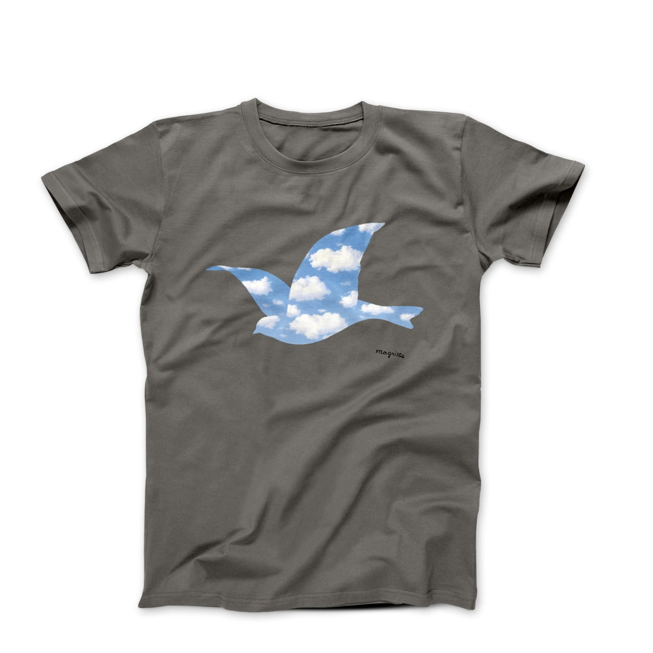 Rene Magritte Le Retour (The Return) 1940 Artwork T-shirt - Clothing - Harvey Ltd
