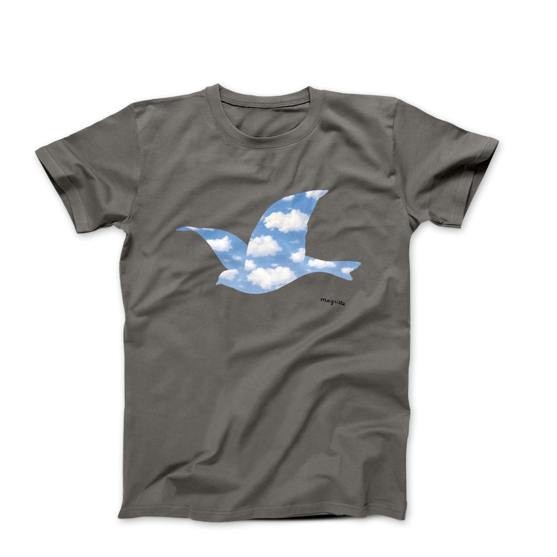 Rene Magritte Le Retour (The Return) 1940 Artwork T-shirt - Clothing - Harvey Ltd