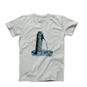 Rene Magritte The Night Of Pisa (1958) Art T-shirt - Clothing - Harvey Ltd