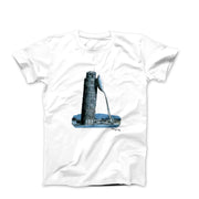 Rene Magritte The Night Of Pisa (1958) Art T-shirt - Clothing - Harvey Ltd
