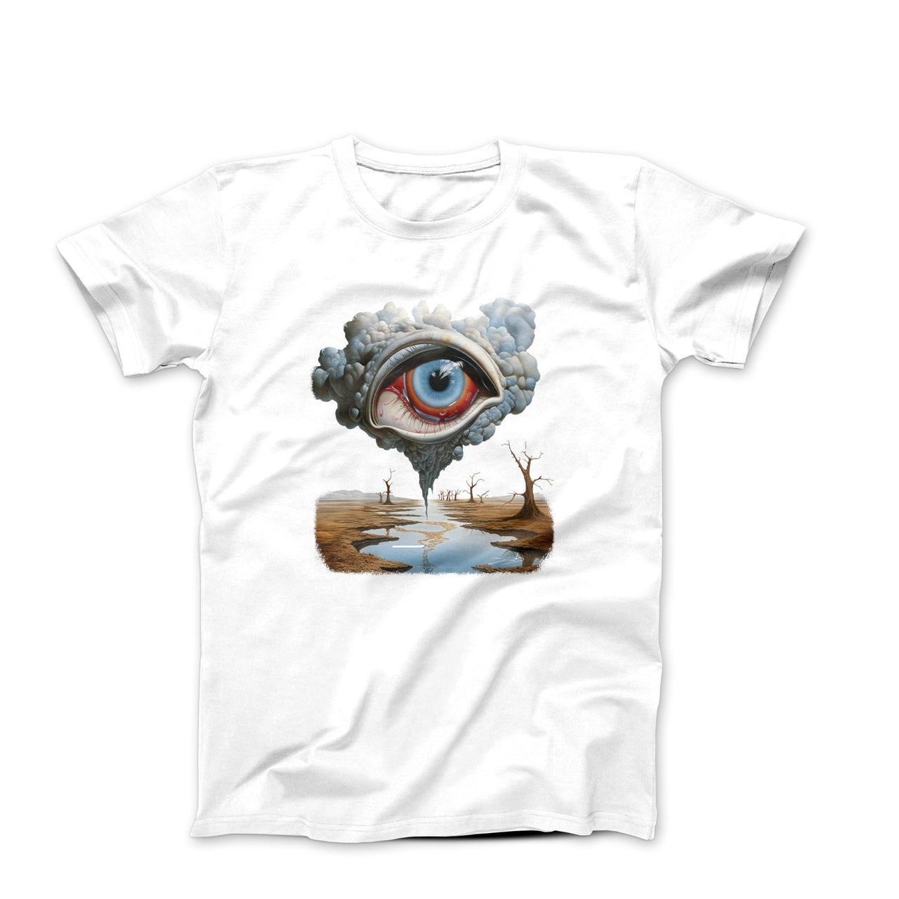 Salvador Dali Someone's Watching Us Artwork T-shirt - Clothing - Harvey Ltd