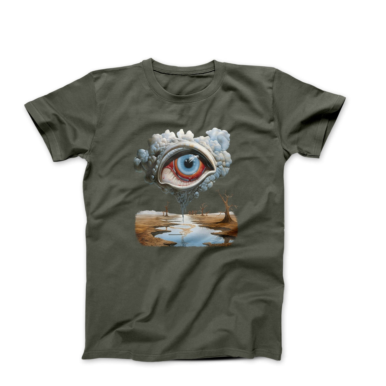 Salvador Dali Someone's Watching Us Artwork T-shirt - Clothing - Harvey Ltd
