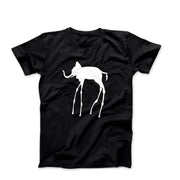 Salvador Dali the Elephants (1948) Artwork T-Shirt - Clothing - Harvey Ltd