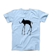 Salvador Dali the Elephants (1948) Artwork T-Shirt - Clothing - Harvey Ltd