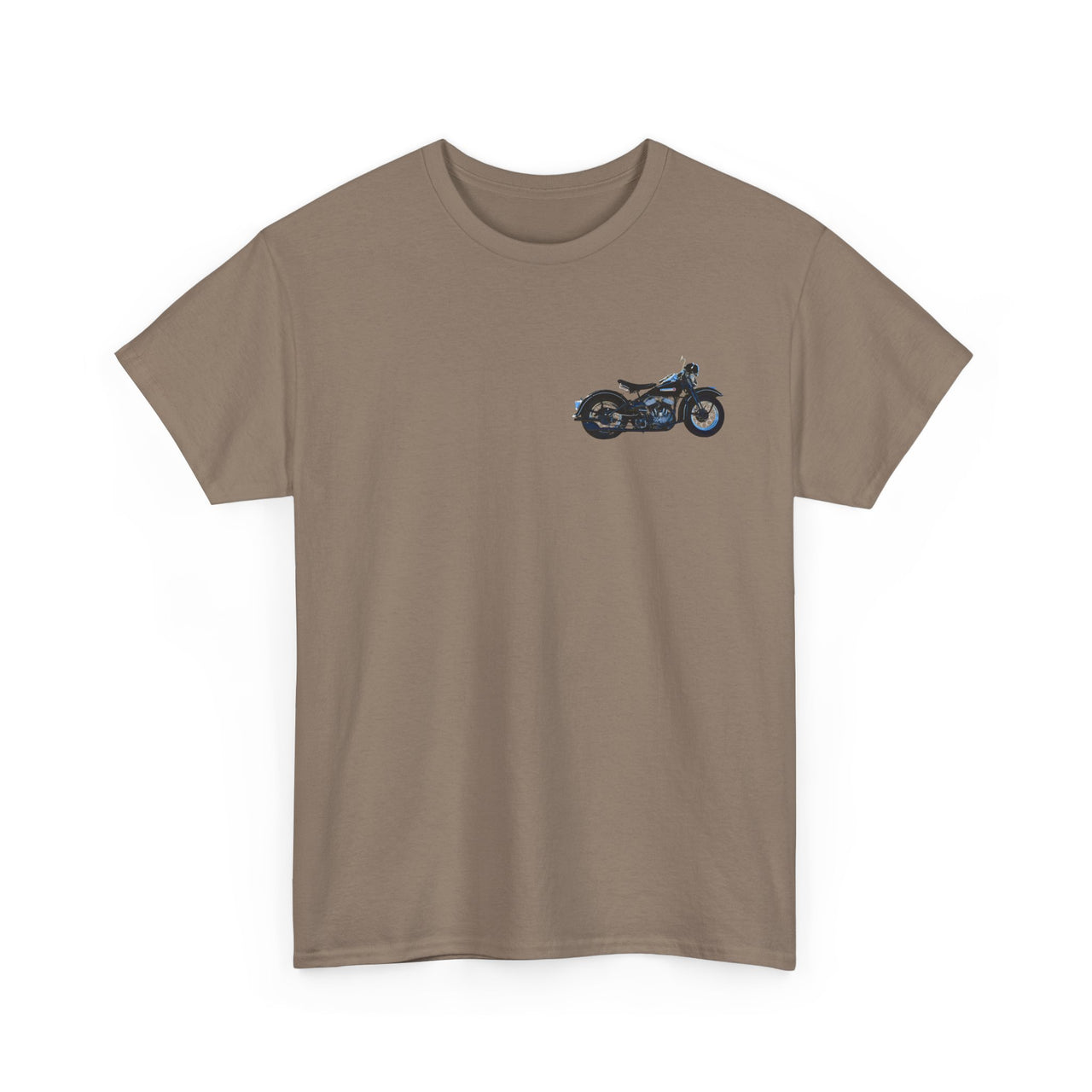 1947 Harley WL Flathead Front & Back Printed T-shirt