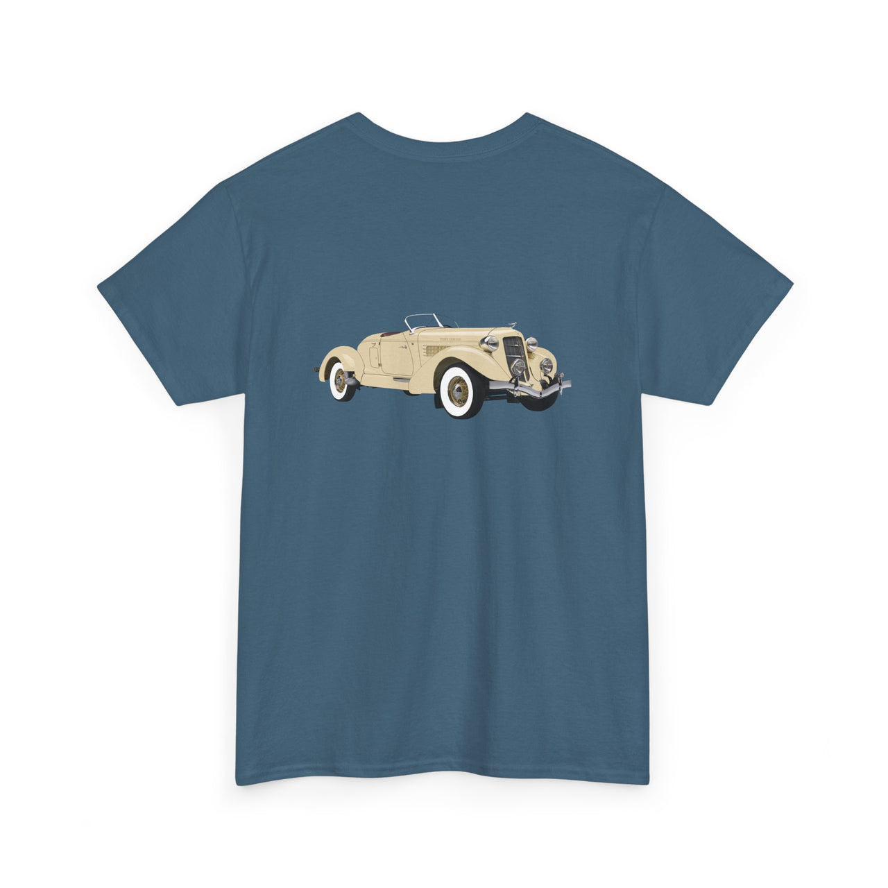 1935 Auburn 851 Boattail Speedster Front & Back Printed T-shirt